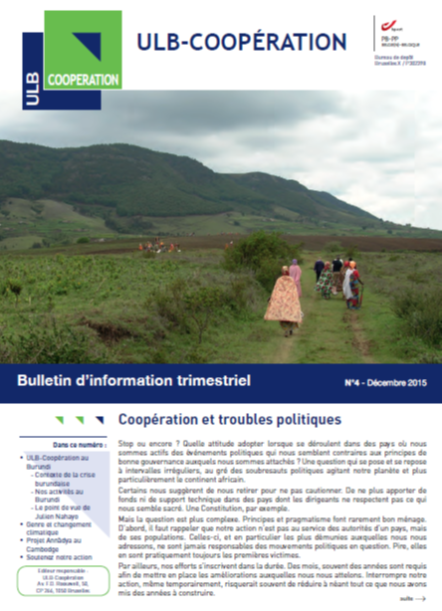 Coopération et troubles politiques