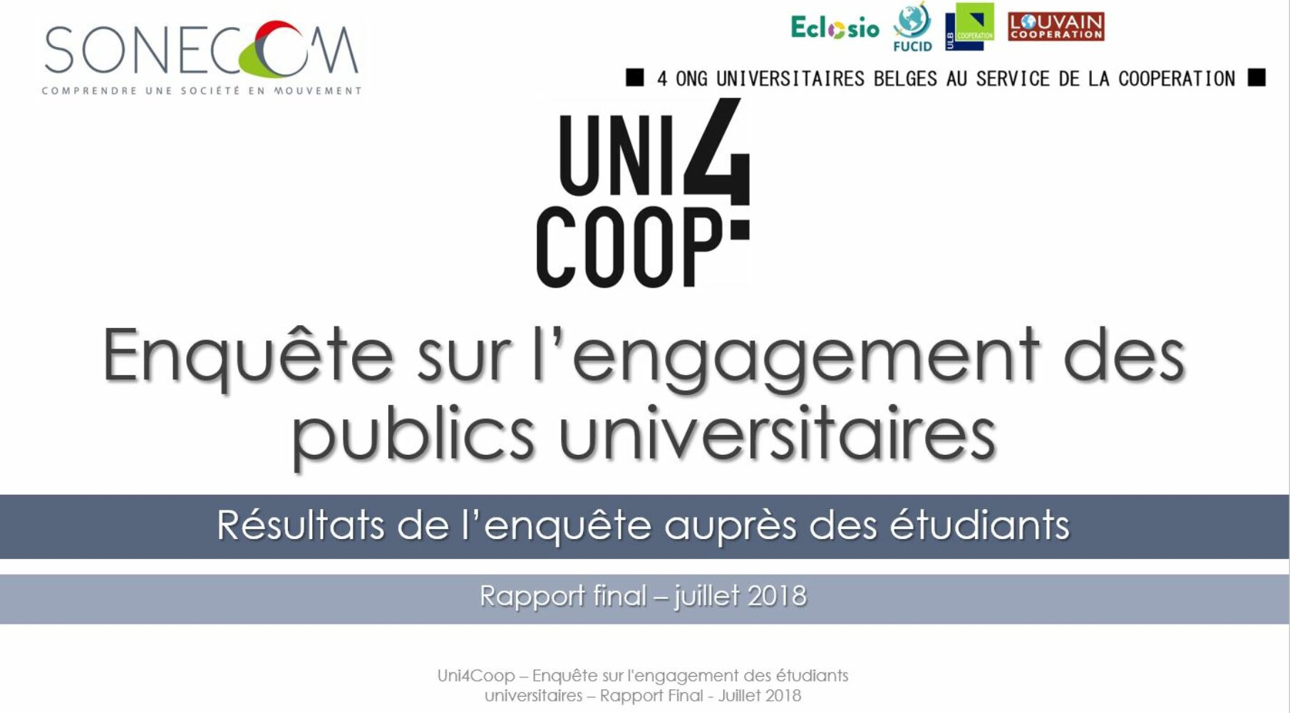 Enquête Sonecom