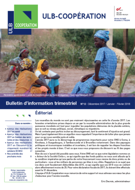 Aperçu des réalisations 2017