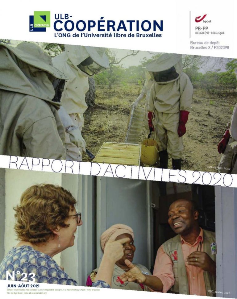 Bilan des activités 2020 d&rsquo;ULB-Coopération