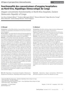 Concentrateurs D'oxygiène Hospitaliers|