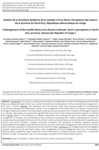 Gestion De La 12me Ebola|