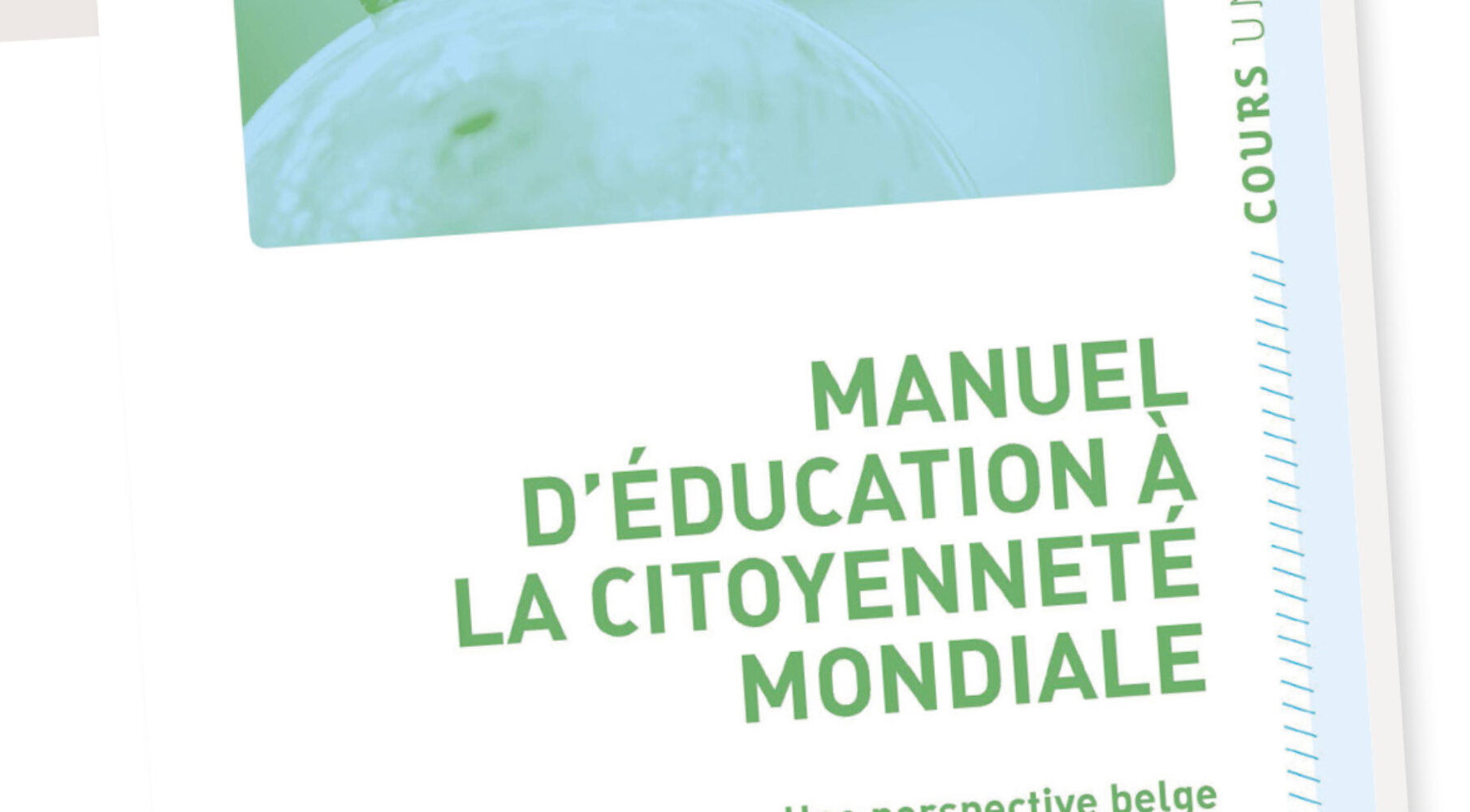 Manuel d'éducation à la citoyenneté mondiale - Cover