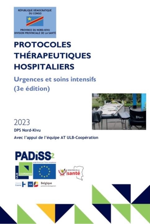 Protocoles thérapeutiques hospitaliers : Urgences et soins intensifs au Nord-Kivu