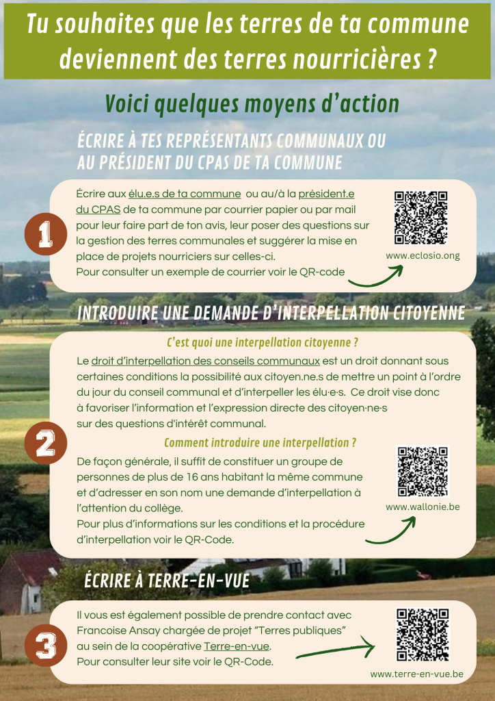 Terres publiques & agriculture – Courrier-type d&rsquo;interpellation communale