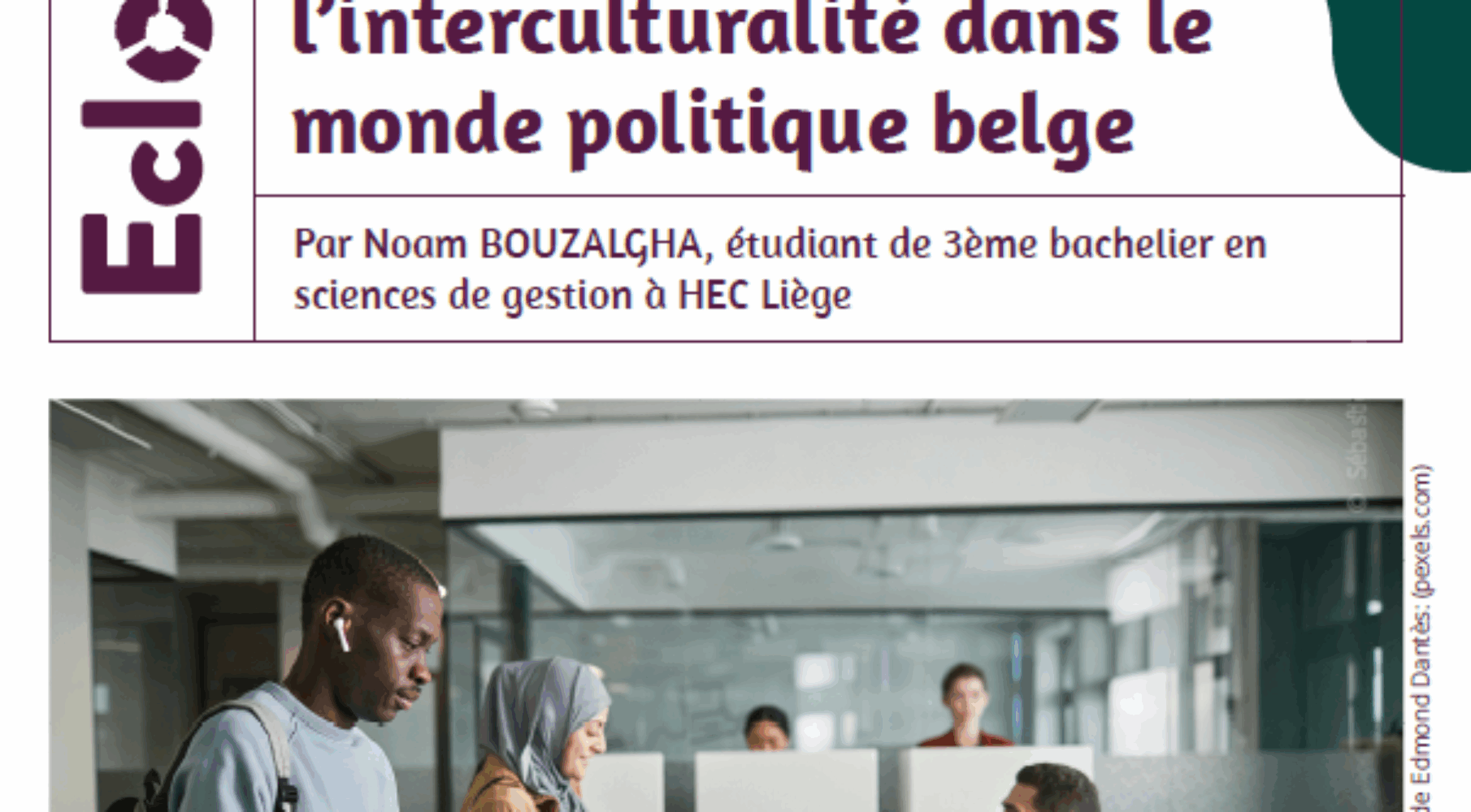 Eclosio_cover noam-interculturalité|Photo par Pexels - Edmond Dantes