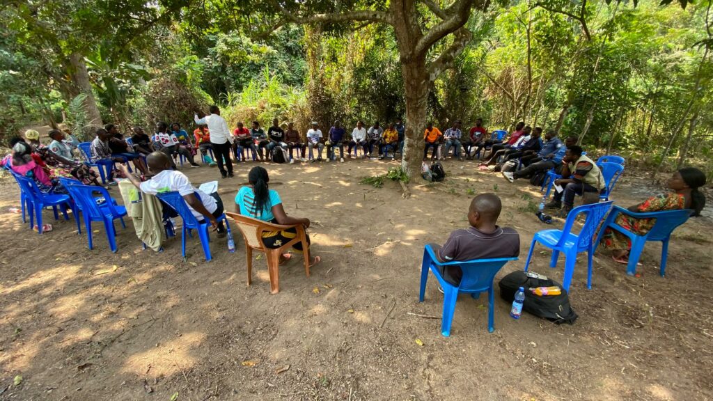 Echanges d'expérience apiculture Muanda Luki