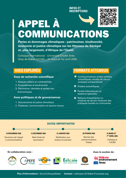 Appel à Communications Pertes et préjudices