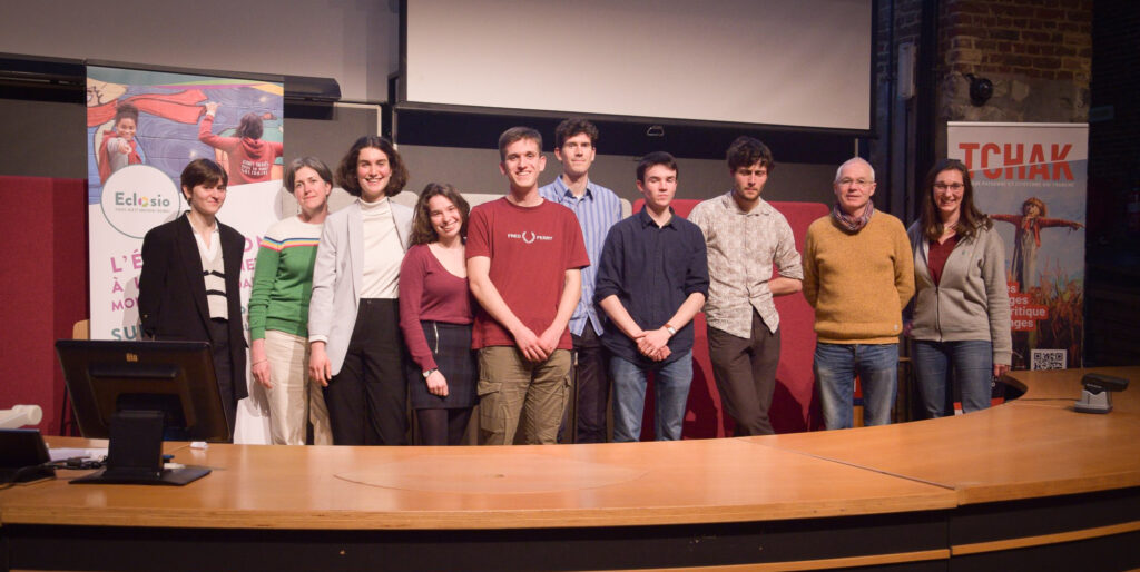 Conférence Tchak - être bioingénieur·e pour quoi faire? - mobilisation étudiante ECMS