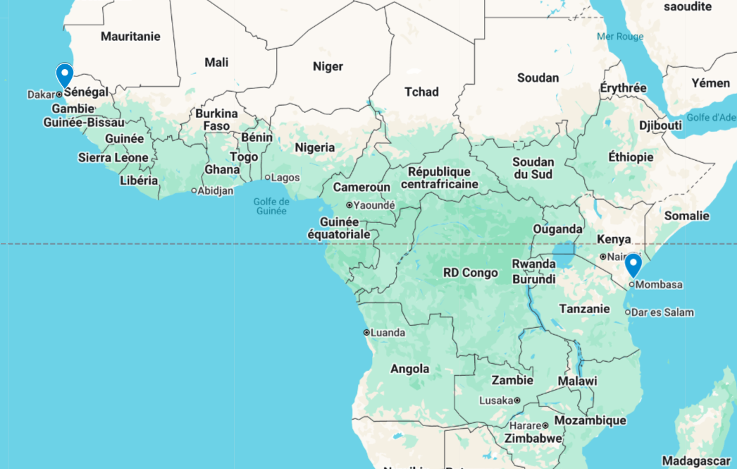 AfriNutriForest localisation