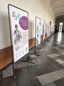 Expo la science a-t-elle un genre - collectif Zherot - Ucoopia - Gembloux Agro-Bio Tech. Une exposition sur les inégalités de genre dans la science.