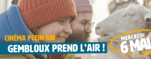 Rognée - Gembloux prend l'air - affiche - cinéma plein air paysan à Gembloux Agro-Bio Tech