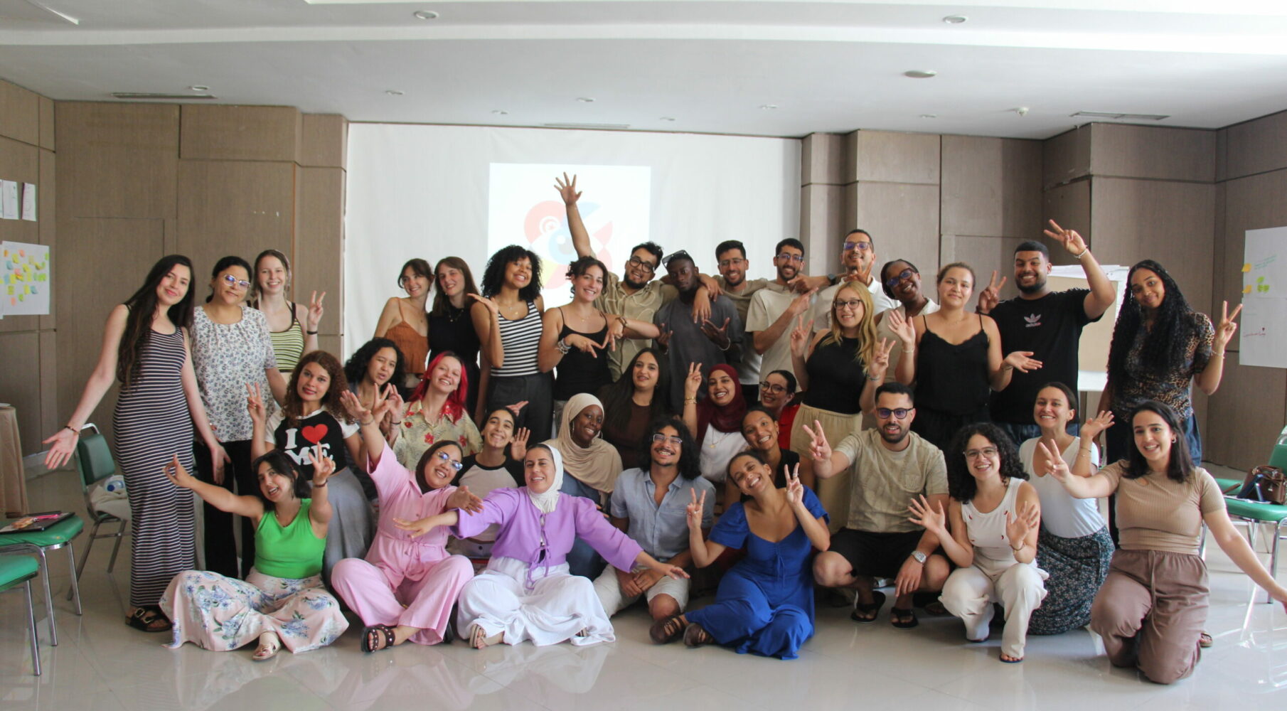 Groupe du voyage interculturel RECIT en Tunisie - Avec Ucoopia