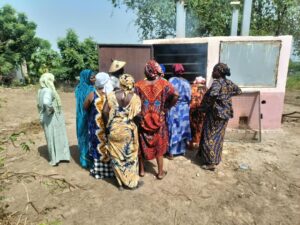 Démonstration du four Nopalé Endev de Nghadior